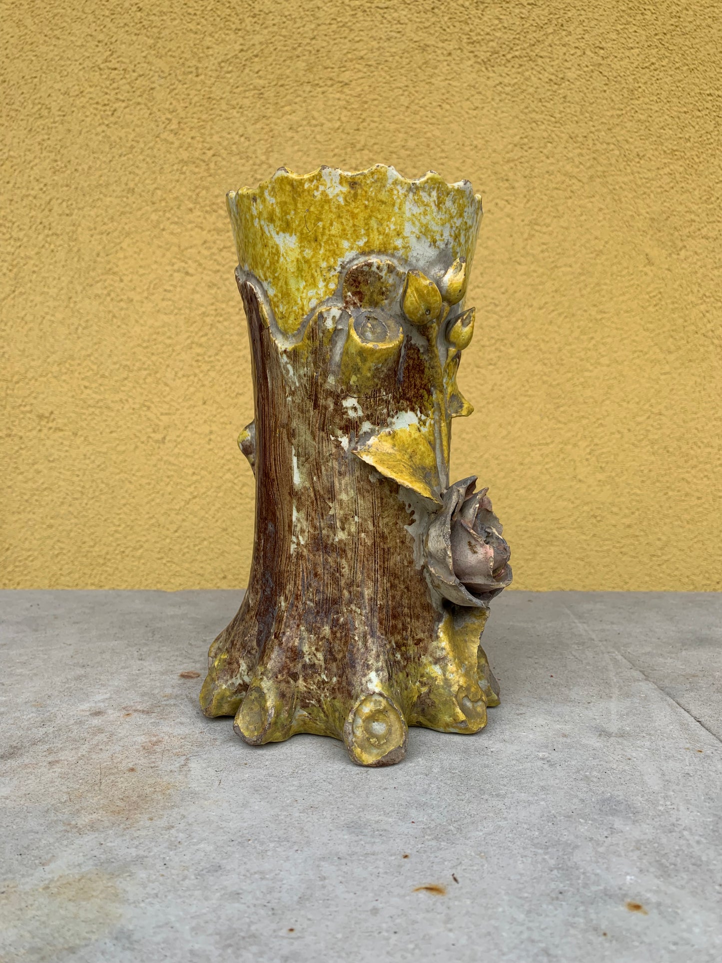 Terracotta vase