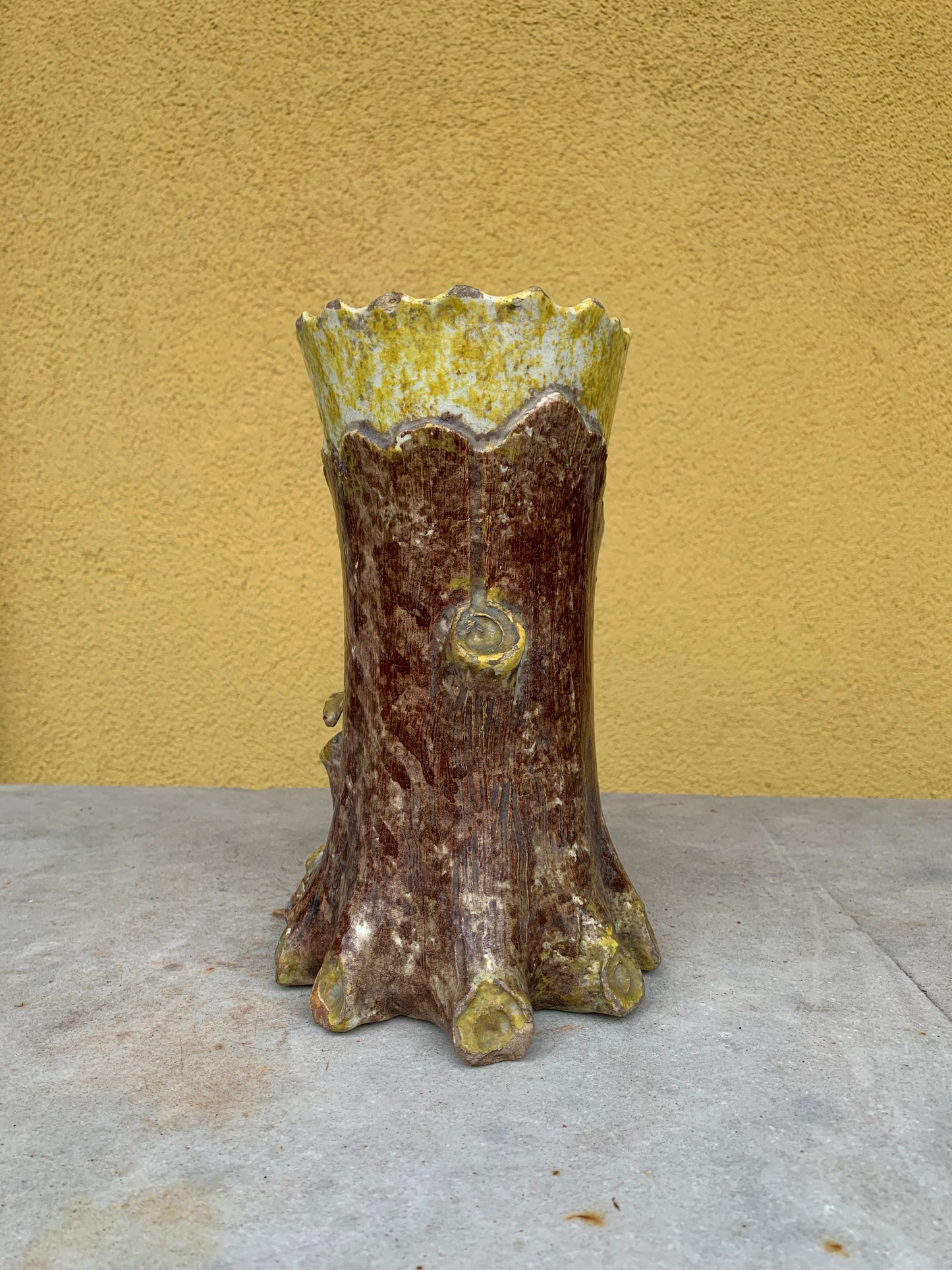 Terracotta vase