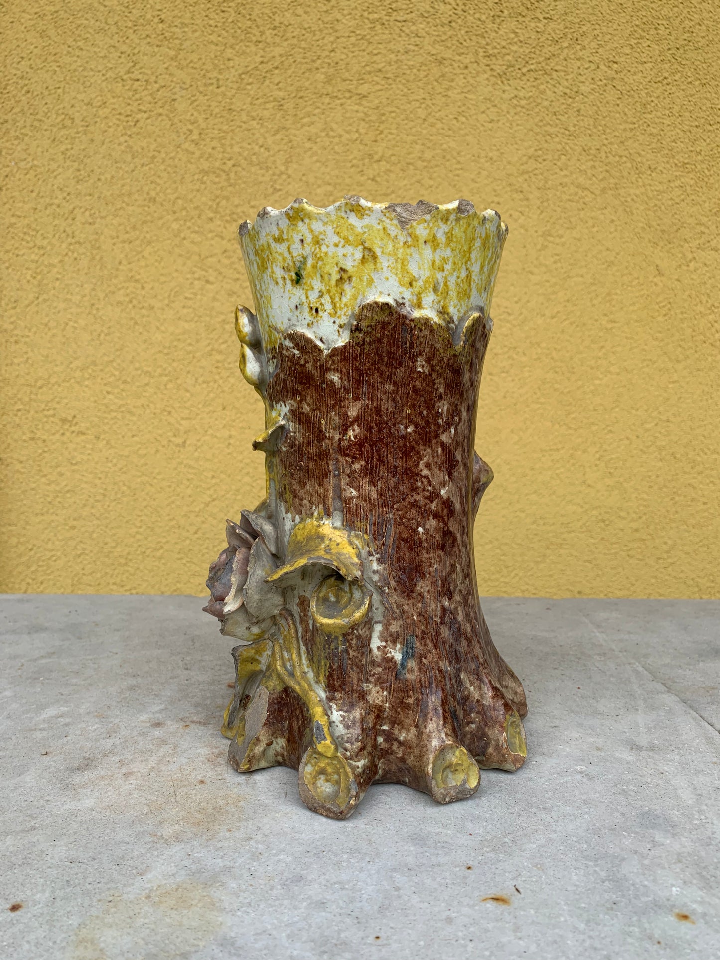 Terracotta vase