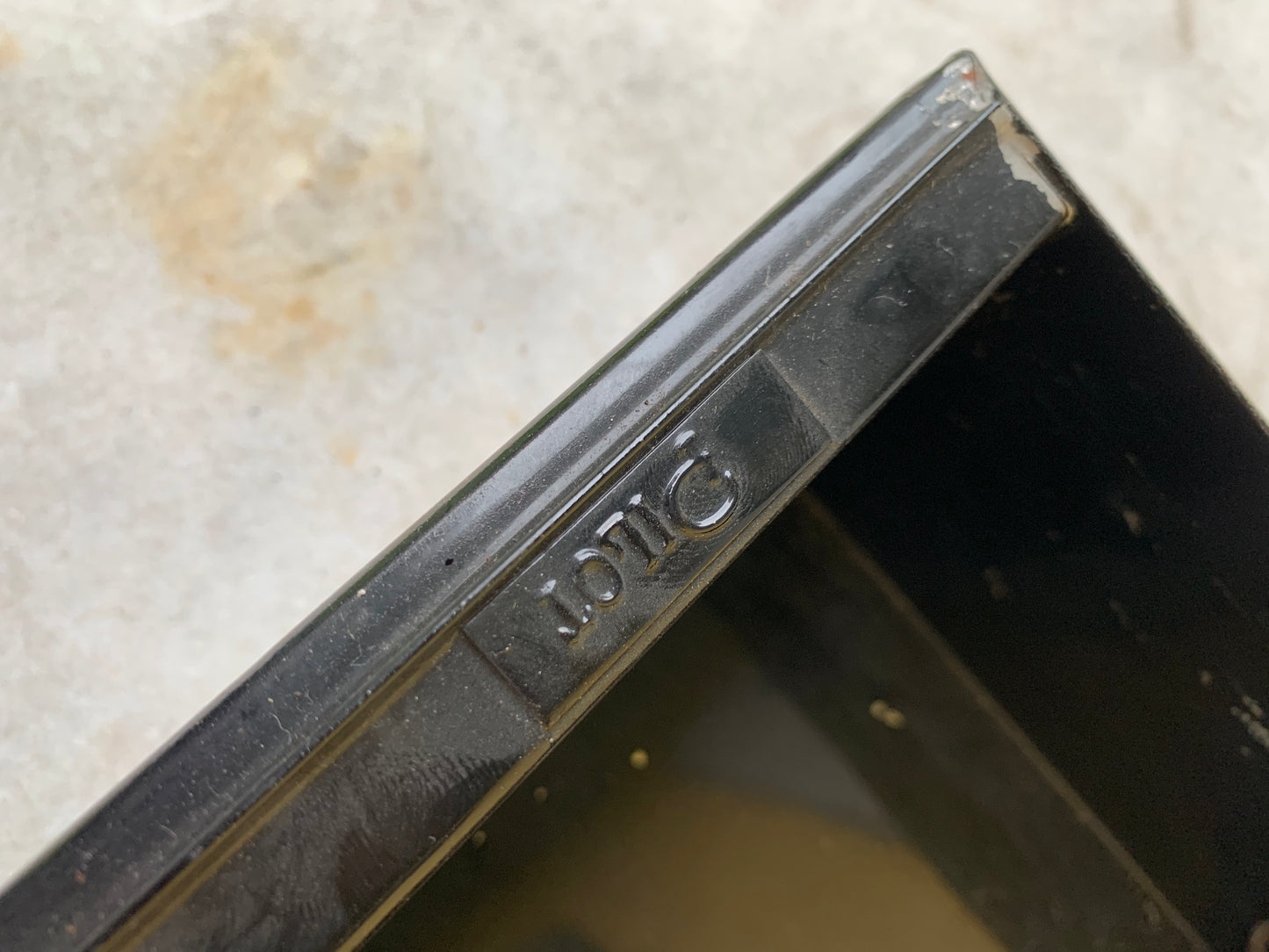 Metal document box D. E. Gibson