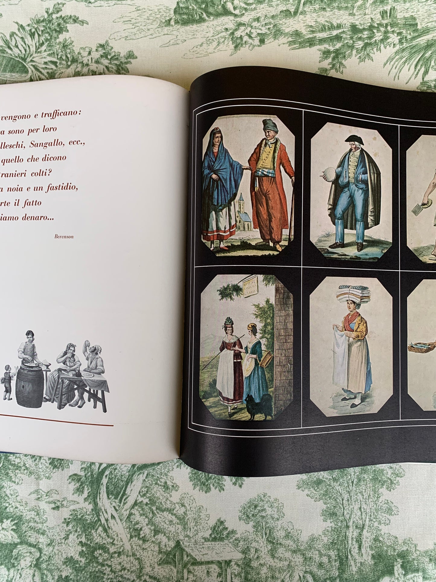 Testimonies of foreign travellers during three centuries in Italy