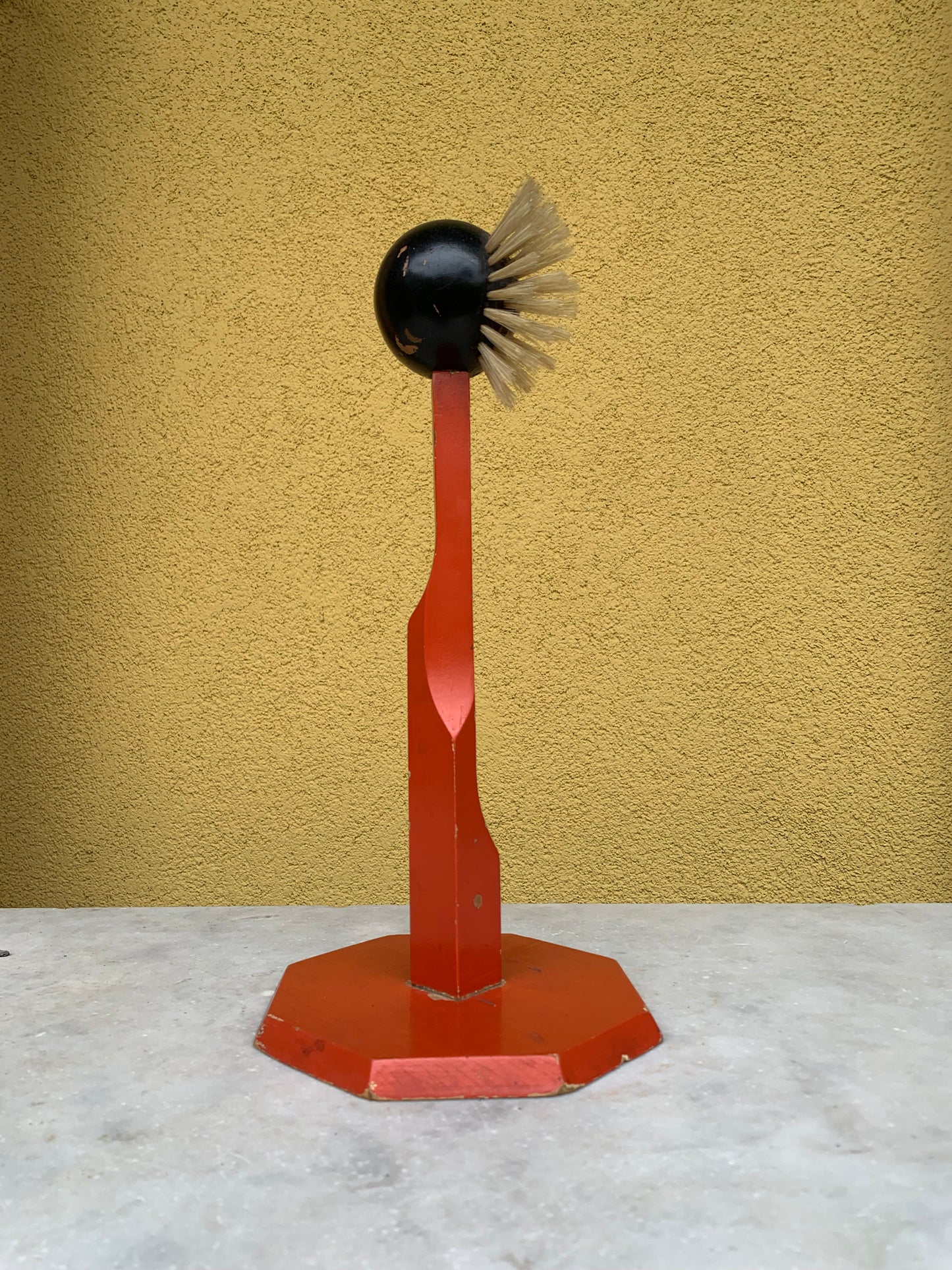 Vintage wooden hat stand