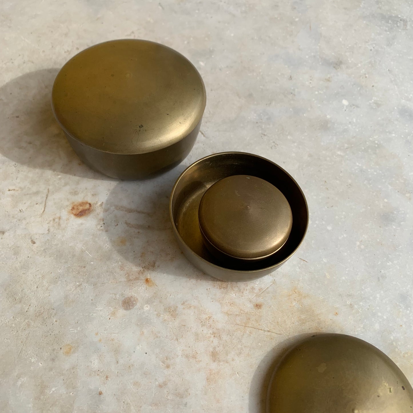 Storage vessels (set of three)