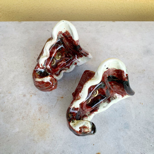 Ceramic wall brackets (set of two)
