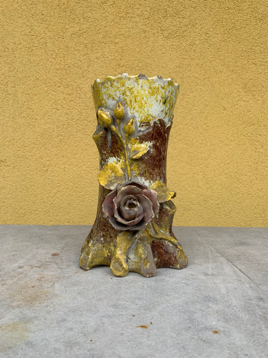 Terracotta vase