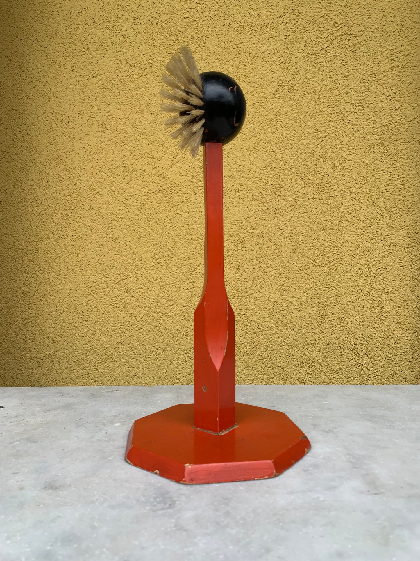 Vintage wooden hat stand