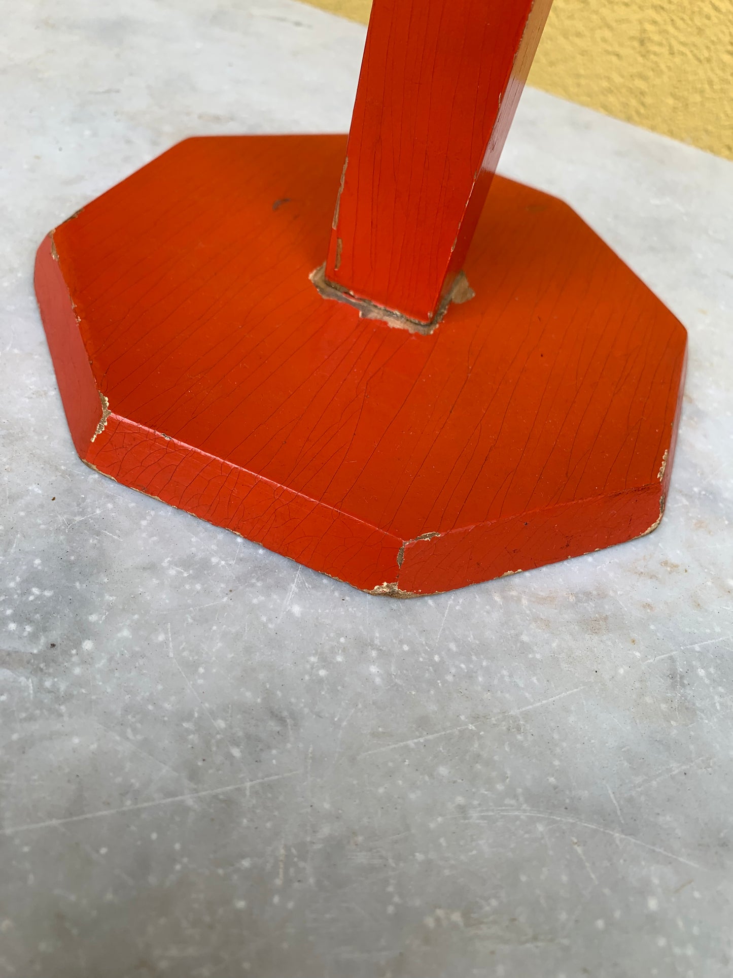 Vintage wooden hat stand