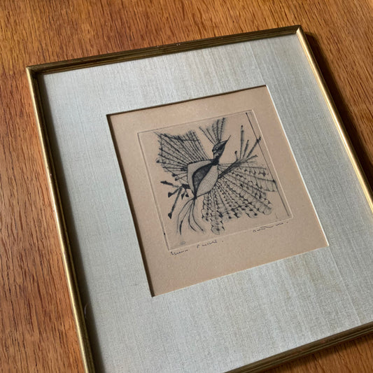 Framed print Abstract Bird